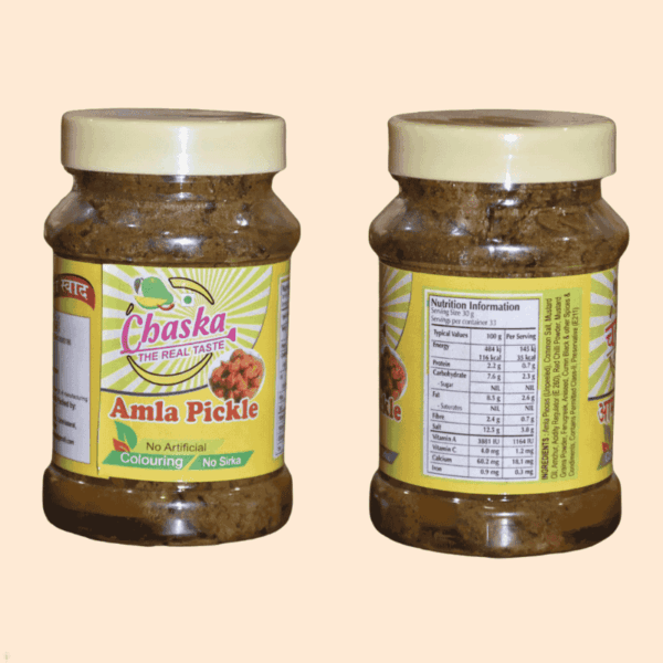 Amla Pickle – Real Taste, No Sirka, Homemade