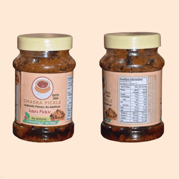 Amra Pickle – Authentic Taste, No Additives, Homemade (250g)